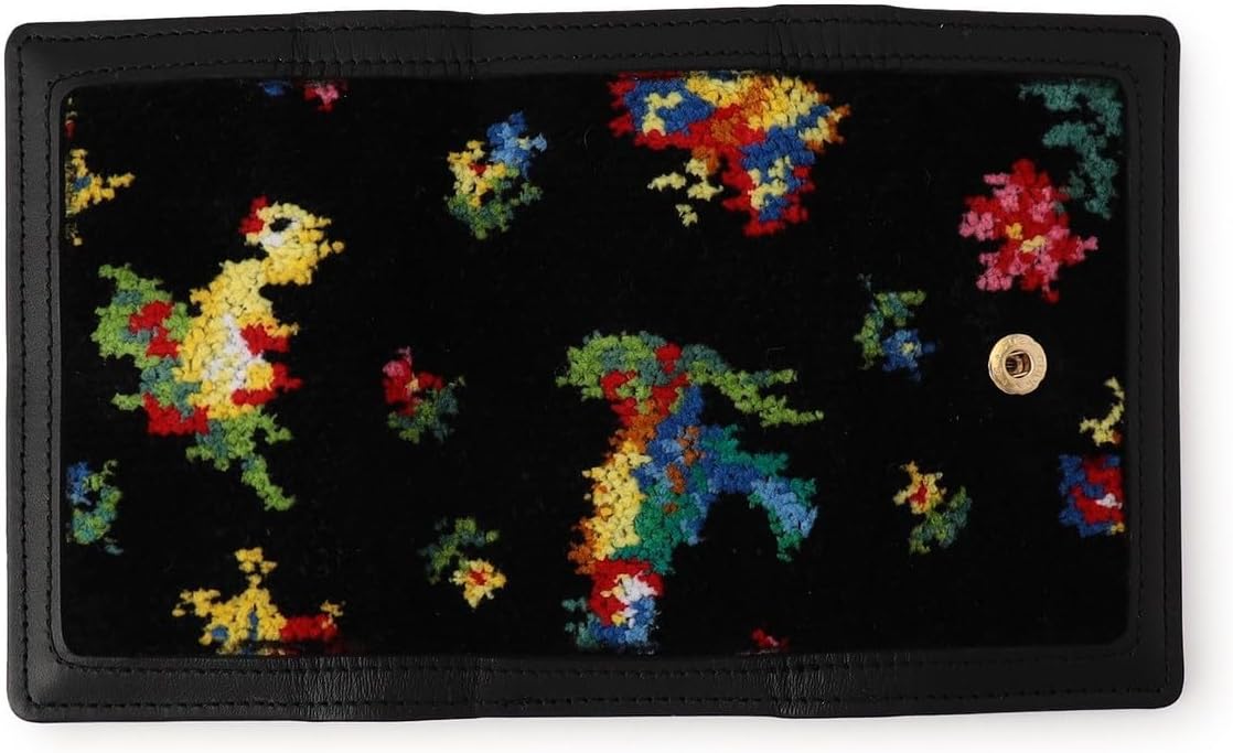 FEILER アヒル刺繍 キーケース ハイジ フェイラー ハイジ柄の タグ付